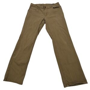 MATIX Gripper Slim Straight Pants Mens 32x30 Tan Khaki Denim Chino Skater Grunge